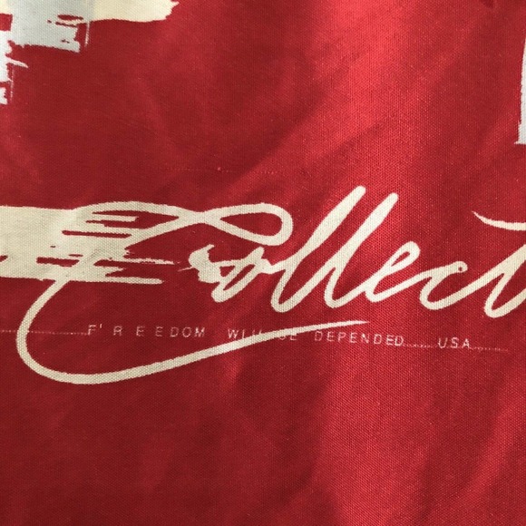 Vtg Fubu Men's S/S Button Up Shirt Sz XL All over Graphics Red EUC - Picture 5 of 7